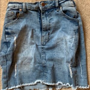 Jean skirt